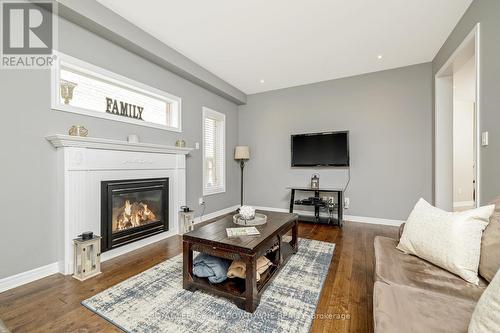 237 Eaton Street, Halton Hills, ON - Indoor Photo Showing Living Room With Fireplace