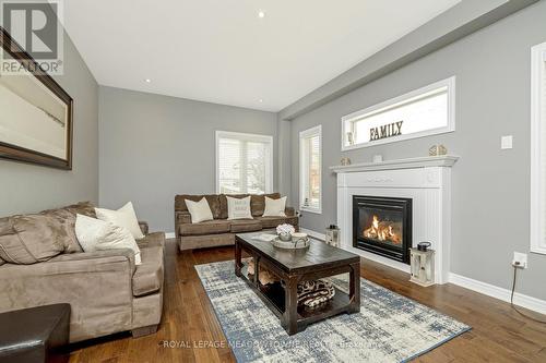 237 Eaton Street, Halton Hills, ON - Indoor Photo Showing Living Room With Fireplace