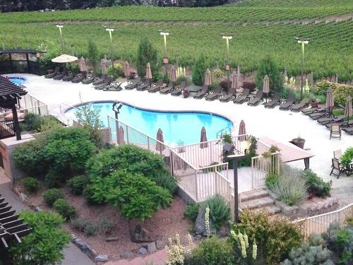 244D-1200 Rancher Creek Road, Osoyoos, BC - Outdoor With In Ground Pool With Backyard