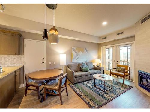 218C-1200 Rancher Creek Road, Osoyoos, BC - Indoor Photo Showing Living Room With Fireplace