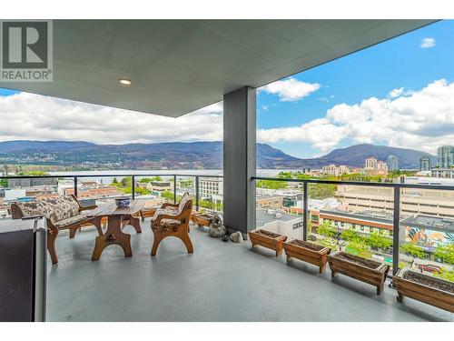 1588 Ellis Street Unit# 909, Kelowna, BC - Outdoor With Balcony With View With Exterior