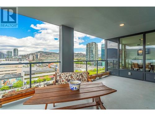 1588 Ellis Street Unit# 909, Kelowna, BC - Outdoor With Balcony With Exterior