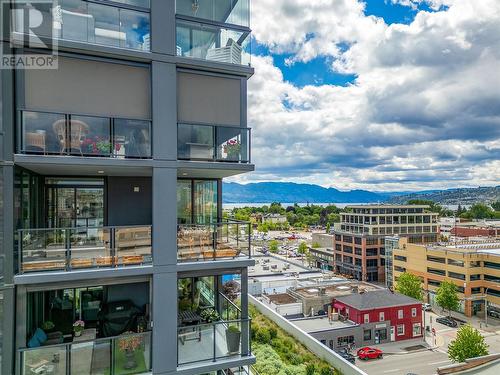 1588 Ellis Street Unit# 909, Kelowna, BC - Outdoor With Balcony With View