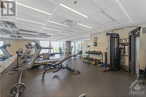 40 Nepean Street Unit#1302, Ottawa, ON - Indoor Photo Showing Gym Room