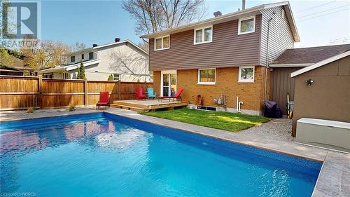 225 Parsons Avenue, North Bay, ON - Outdoor With In Ground Pool With Exterior
