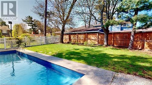 225 Parsons Avenue, North Bay, ON - Outdoor With In Ground Pool With Backyard