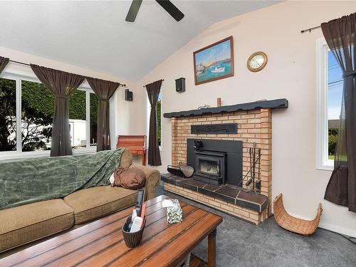 6812 Rhodonite Dr, Sooke, BC - Indoor Photo Showing Living Room With Fireplace