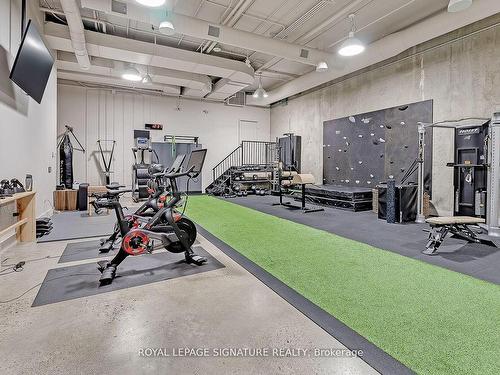 105-55 Stewart St, Toronto, ON - Indoor Photo Showing Gym Room