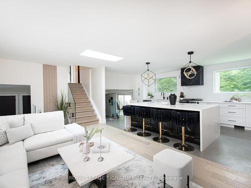 9 Leslie Dr, Hamilton, ON - Indoor Photo Showing Living Room