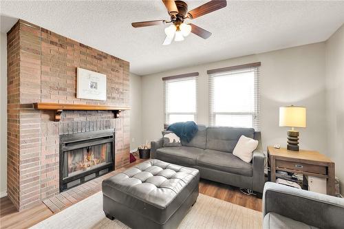 1339 Hazel Mccleary Drive, Oakville, ON - Indoor Photo Showing Living Room With Fireplace