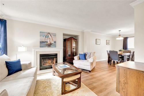 1339 Hazel Mccleary Drive, Oakville, ON - Indoor Photo Showing Living Room With Fireplace