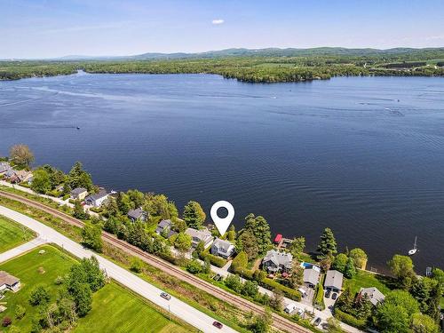 Aerial photo - 9127 Rue Saroy, Sherbrooke (Brompton/Rock Forest/Saint-Élie/Deauville), QC - Outdoor With Body Of Water With View
