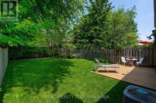 4095 Barbican Drive, Mississauga, ON - Outdoor With Backyard