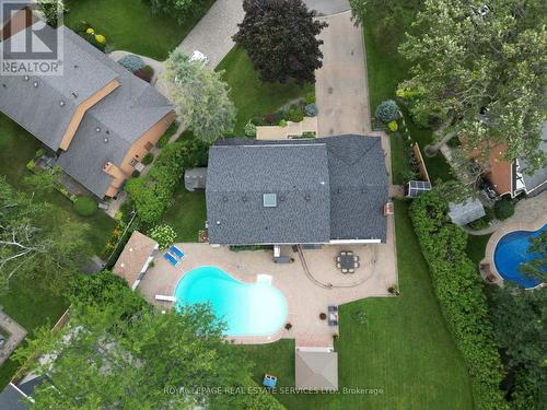 2123 Kawartha Crescent, Mississauga, ON - Outdoor With In Ground Pool With View