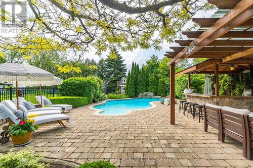 111 Oak Avenue, Richmond Hill, ON - Outdoor With In Ground Pool With Backyard