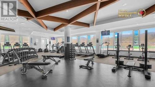 2406 1500 Fern Street, North Vancouver, BC - Indoor Photo Showing Gym Room