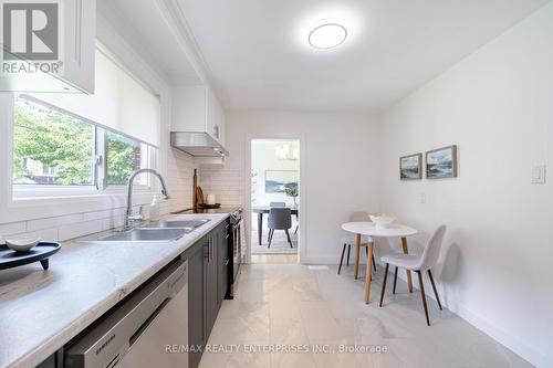 3 Savarin Street, Toronto, ON - Indoor Photo Showing Kitchen With Double Sink