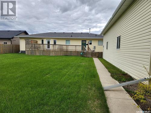 225 3Rd Street, North Weyburn, SK - Outdoor With Deck Patio Veranda