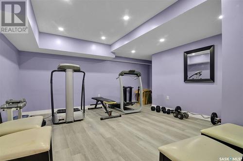 83 Noonan Road, Regina, SK - Indoor Photo Showing Gym Room
