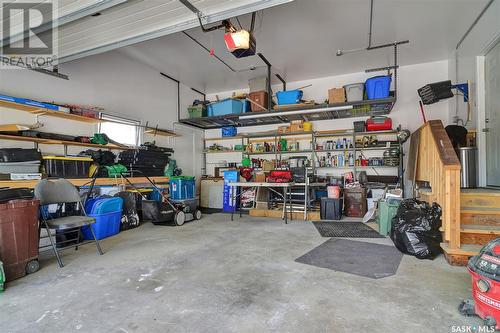 83 Noonan Road, Regina, SK - Indoor Photo Showing Garage