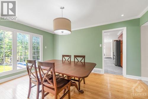 1031 Plante Drive, Ottawa, ON - Indoor Photo Showing Dining Room