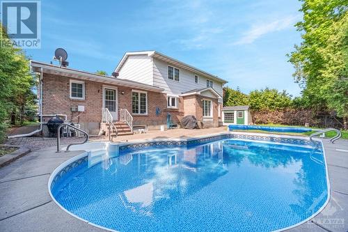 1031 Plante Drive, Ottawa, ON - Outdoor With In Ground Pool With Backyard
