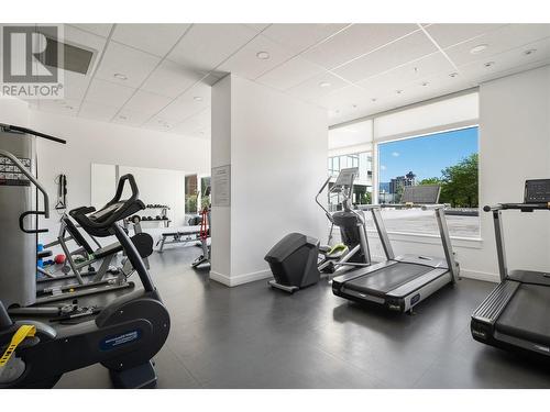 1151 Sunset Drive Unit# 602, Kelowna, BC - Indoor Photo Showing Gym Room
