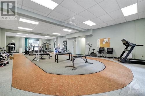 50 Emmerson Avenue Unit#206, Ottawa, ON - Indoor Photo Showing Gym Room