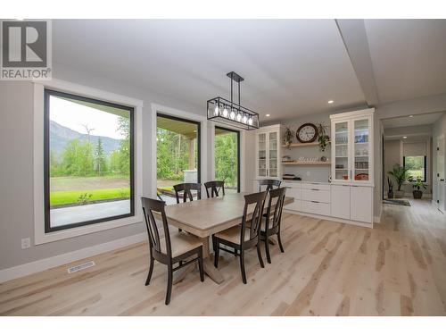 50 Foxwood Road, Grindrod, BC - Indoor Photo Showing Dining Room