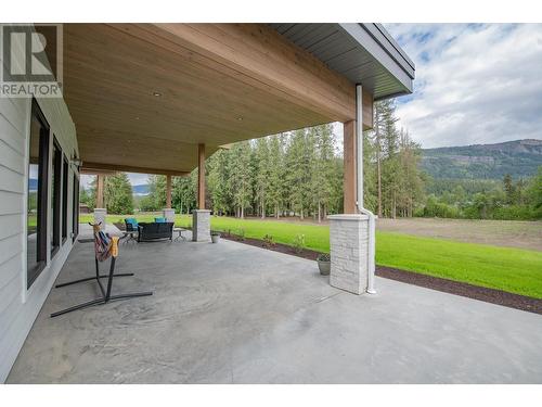50 Foxwood Road, Grindrod, BC - Outdoor With Deck Patio Veranda With Exterior