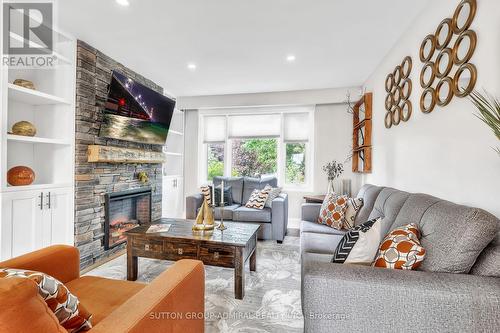 170 Patterson Road, Barrie, ON - Indoor Photo Showing Living Room With Fireplace