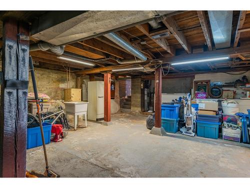 1685 Third Avenue, Rossland, BC - Indoor Photo Showing Basement