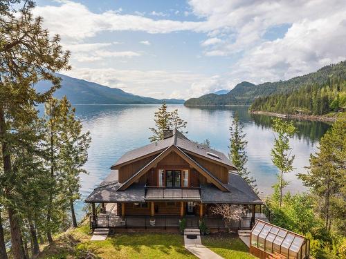 4704 Twin Bays Rd, Fletcher Creek, BC - Outdoor With Body Of Water With Deck Patio Veranda With View