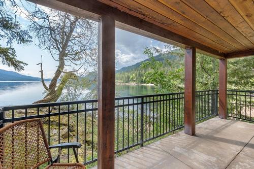 4704 Twin Bays Rd, Fletcher Creek, BC - Outdoor With Body Of Water With Deck Patio Veranda With Exterior