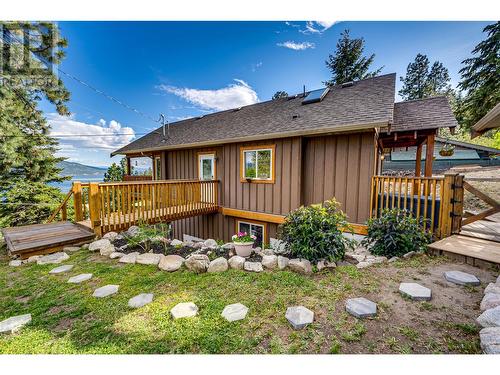 10375 Westshore Road, Vernon, BC - Outdoor With Deck Patio Veranda