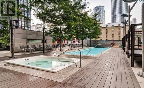2710 - 110 Charles Street E, Toronto, ON - Outdoor With In Ground Pool With Deck Patio Veranda