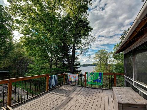 Terrasse - 67 Mtée Gorman, Bouchette, QC - Outdoor With Deck Patio Veranda