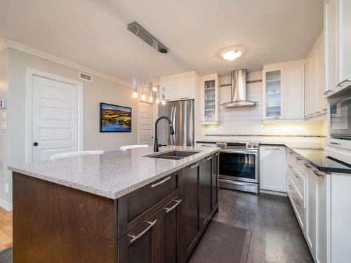 Cuisine - 8686 Rue De La Grève-Gilmour, Lévis (Desjardins), QC - Indoor Photo Showing Kitchen With Double Sink With Upgraded Kitchen