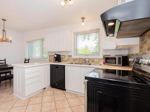 Cuisine - 446 13E Rue, Laval (Laval-Des-Rapides), QC - Indoor Photo Showing Kitchen With Double Sink