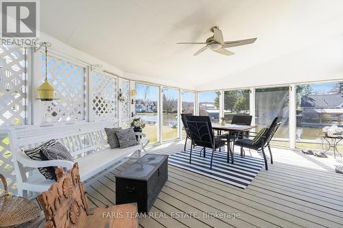 98 Turtle Path, Ramara (Brechin), ON -  With Deck Patio Veranda With Exterior