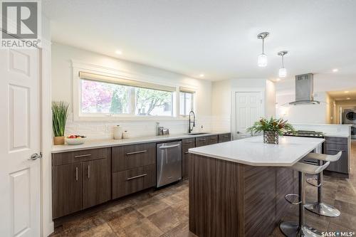 227 Litzenberger Crescent, Regina, SK - Indoor Photo Showing Kitchen With Upgraded Kitchen