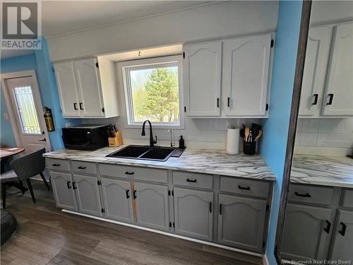 3328 Route 134, Miramichi Road, NB - Indoor Photo Showing Kitchen With Double Sink