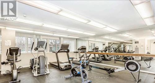 607 - 1320 Mississauga Valley Boulevard W, Mississauga, ON - Indoor Photo Showing Gym Room