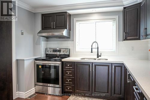 30 Rusty Crest Way, Toronto, ON - Indoor Photo Showing Kitchen With Double Sink