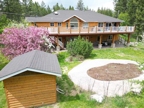 630 Green Road, Canal Flats, BC - Outdoor With Deck Patio Veranda