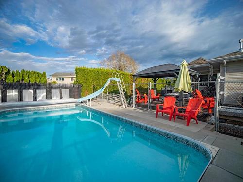 869 Schreiner Street, Kamloops, BC - Outdoor With In Ground Pool With Deck Patio Veranda