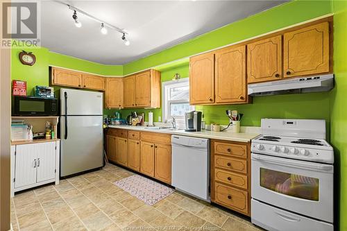 49 Tenth St, Moncton, NB - Indoor Photo Showing Kitchen With Double Sink