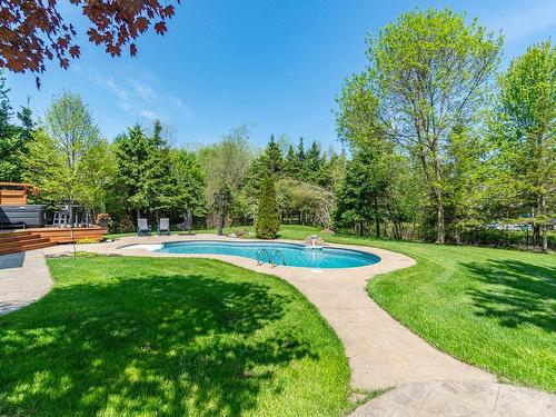 Backyard - 3320 Rue De La Rocaille, Sherbrooke (Brompton/Rock Forest/Saint-Élie/Deauville), QC - Outdoor With In Ground Pool With Backyard