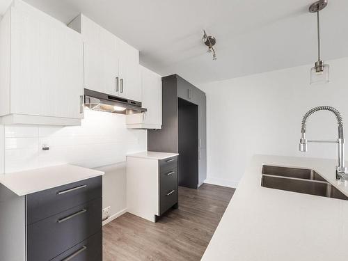 Cuisine - 441  - 445 Rue D'Ambre, Candiac, QC - Indoor Photo Showing Kitchen With Double Sink