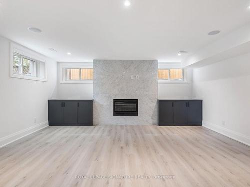 366 Decimal Pl, Toronto, ON - Indoor With Fireplace